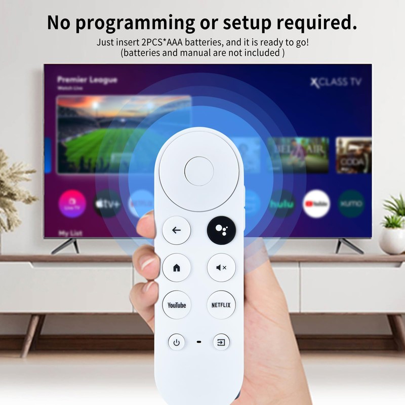 PZL G9N9N Voice Universal Replacement Remote Control fit for Google