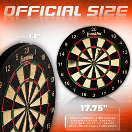 Franklin Sports Bristle Dartboard - 18"