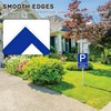 Private Parking Sign with Posts with 90 cm High Pole,
