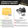 Amteker 30 x titanium blade blades, robotic lawnmower blades (3