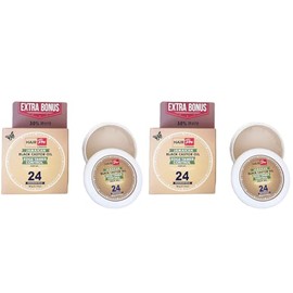 HAIR PRO JAMAICAN BLACK CASTOR OIL EDGE CONTROL GEL MAXIMUM HOLD BONUS SIZE 2 x 80G