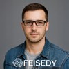 FEISEDY 6 Pack Classic Reading Glasses for Woman men Traditional