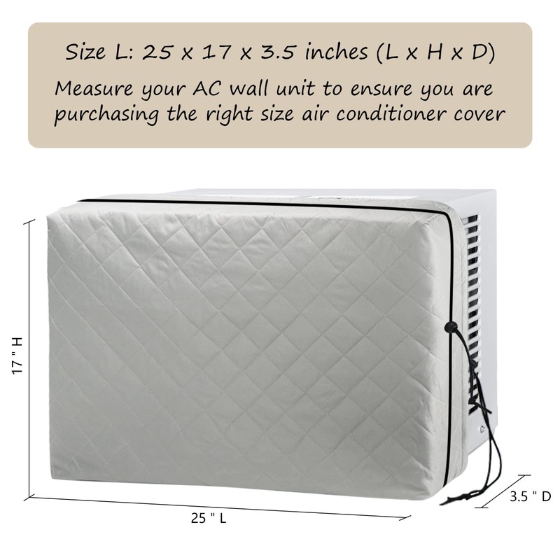 Indoor Air Conditioner Cover AC Unit Window Cover for Inside