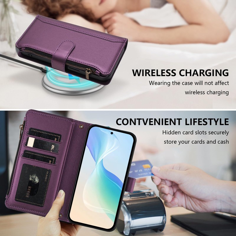 ELECWAY Wallet Case for Moto G Stylus 5G (2026/2025), with