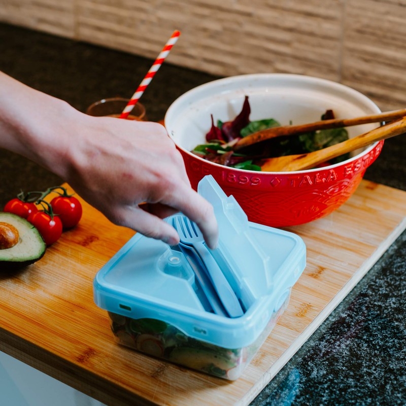 Tala Push & Push BPA Free Plastic Food Storage Container,