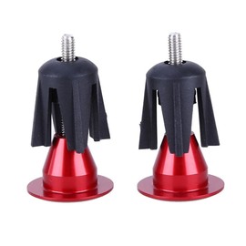 WsjiaboFux 1 Pair Red Bicycle Bar End Plugs,Bike Handlebar End Caps Plugs for Mountain Bike Road Bike Folding Bike Fashion Design，Handlebars, Headsets and Stems，Bike Handlebar Tape