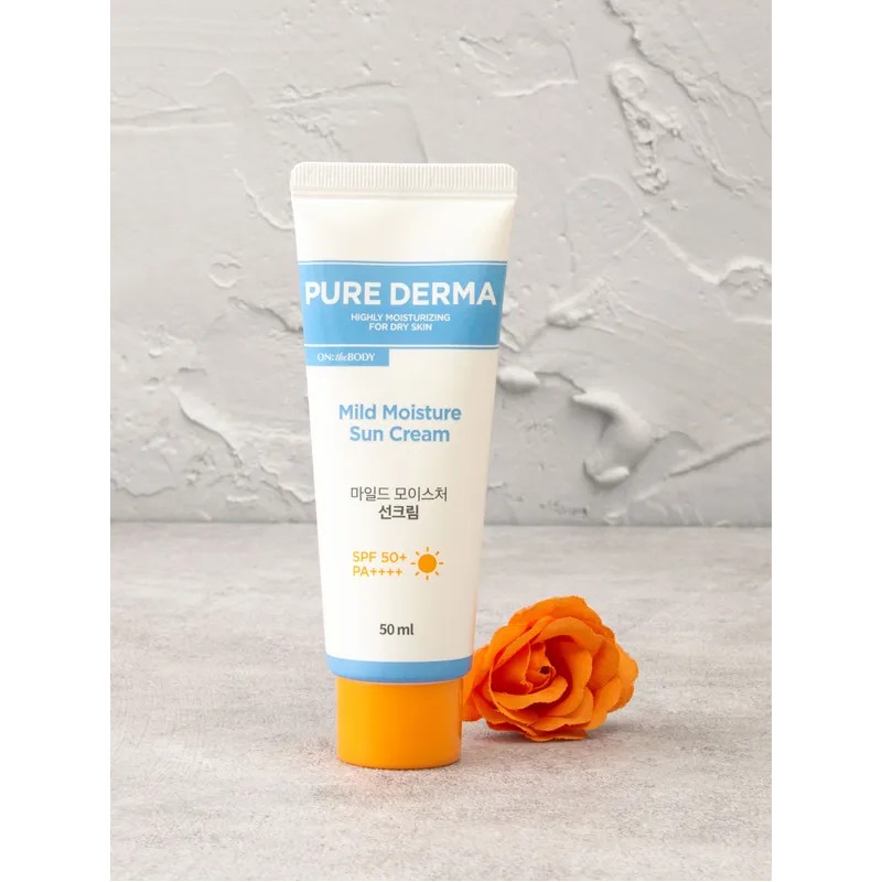 온더바디 On the Body Purederma Mild Moisture Sun Cream 50ml