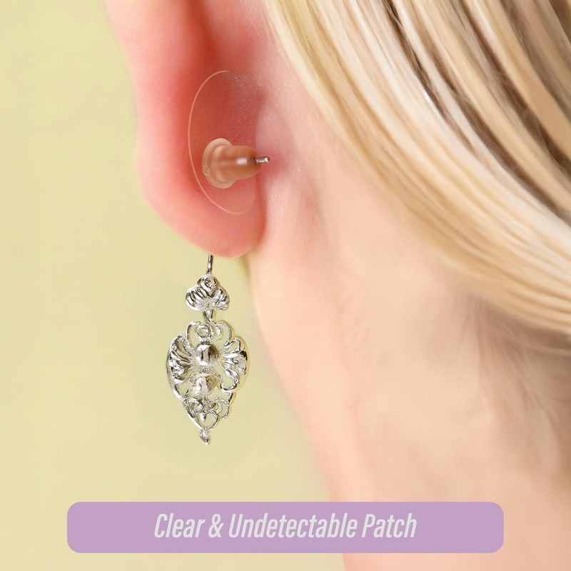 LobeCare - 180(90 x 2 Pack) Clear Ear Lobe Support