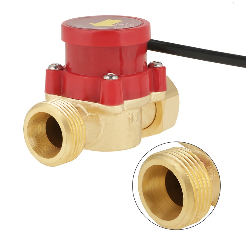 1 PCS HT-60 0.5A G3/4"-3/4" Thread Water Pump Flow Sensor