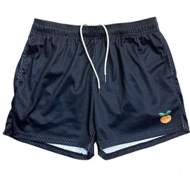 JOOCY AF - Pantalones cortos de 5 pulgadas para hombre, transpirables, ligeros y atléticos, Negro -, X-Large