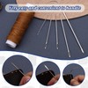 Ftyiwu Waxed Thread, Upholstery Needle and Thread 32 Yards with