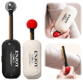 ZIXIANGKEJI 2pcs 2 in 1 Reusable Lint Roller Ball Stretchable Reusable Lint Rollers for Pet Hair Portable Washable Lint Roller for Clothes, Carpet, Dust, Dog and Cat Hair for Home Office(K40-2)