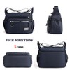 [X-cross] Cross Messenger Bag One Shoulder Crossbody Shoulder Bag Lightweight