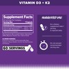 FINAFLEX Vitamin D3 + K2 - Supports Bone & Immune