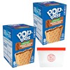 Deluxe Toaster Pastries Bundle. Includes 2-13.5 Oz Unfrosted Brown Sugar