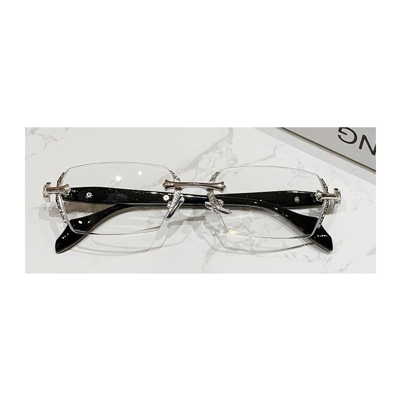 88flix Korean Glasses, Blue Light Cut, Lightweight, Small Face, For