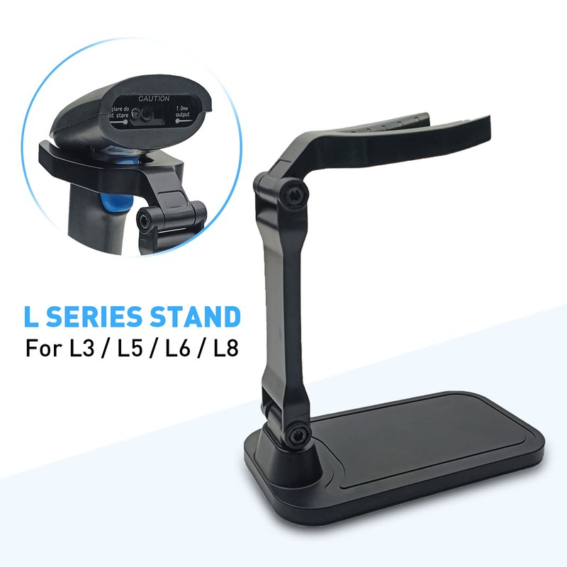 JRHC Universal Barcode Scanner Holder Handsfree Adjustable Barcode Scanner Holder