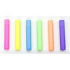 Dustless Fluorescent Chalk 72pcs, 6 Colors
