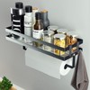 Czkdtt No-Drill Hanging Spice Rack for Kitchen Shelf, Wall, with