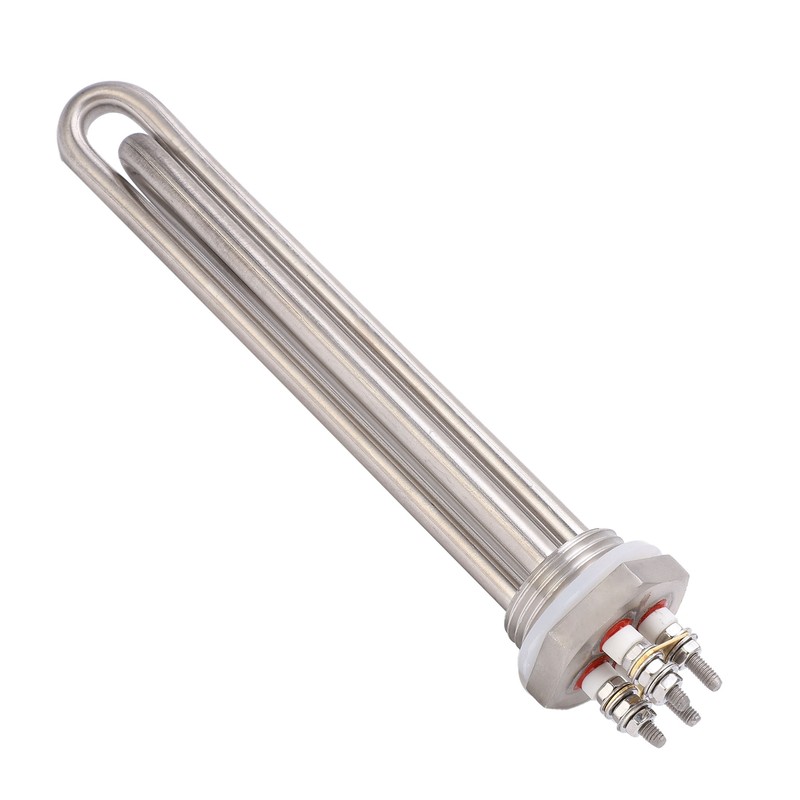 Immersion Water Heater Stainless Steel 1"NPT Thread Portable Quick Heating