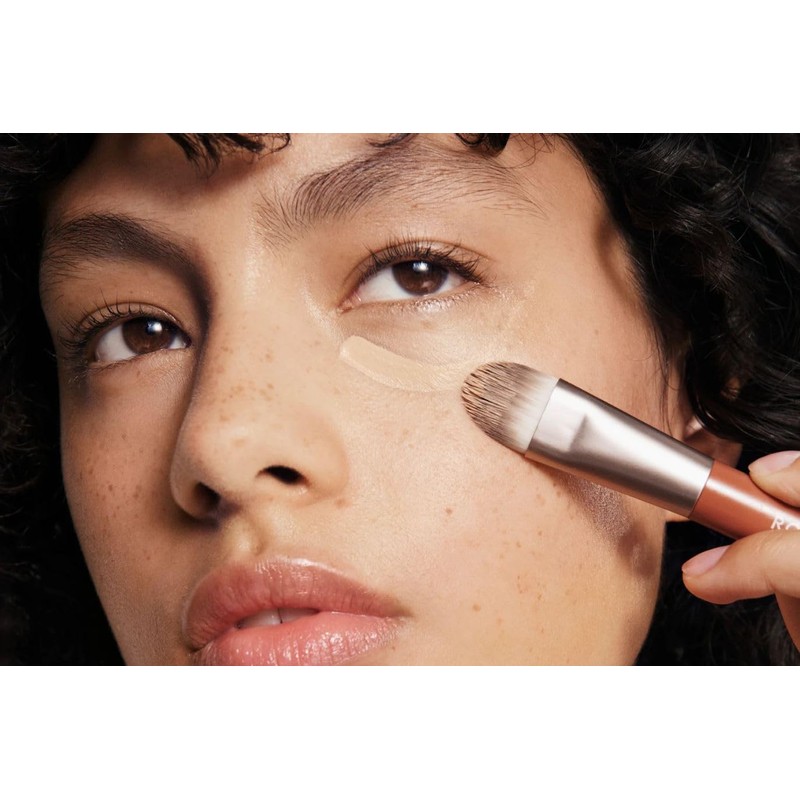 Rose Inc Number 4 Dual-Ended Concealer Brush - Vegan 2-in-1