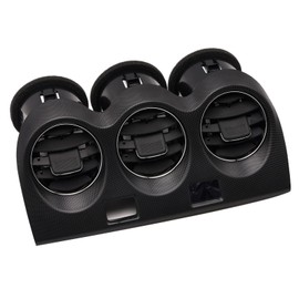 Air Conditioner Outlet Grille Car Center Dash For Nissan Altima 2007-2012, A/C Vent OEM E771-5111E100 Original Replacement Part-Black without buttons