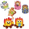 Fun Express Camp Character Magnet Craft Kit Assortment - Makes