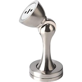 KOLAKO Magnetic Door Stops, 20 Pack Wall Floor Mounted Door Stopper, Metal Heavy Duty Magnetic Doorstops Holder Protector for Home Office, Silver