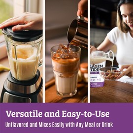 Hydrolyzed Collagen Peptides Powder – Unflavored, Grass-Fed, Type 1 & 3 Protein for Hair, Skin, Nails & Joints Support, Non-GMO, for Women & Men