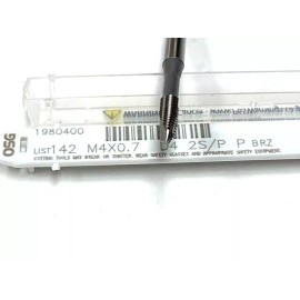 OSG M4 X 0.7   2 FLUTE D4 SPIRAL POINT PLUG TAP BRIGHT FINISH  OSG 1980400