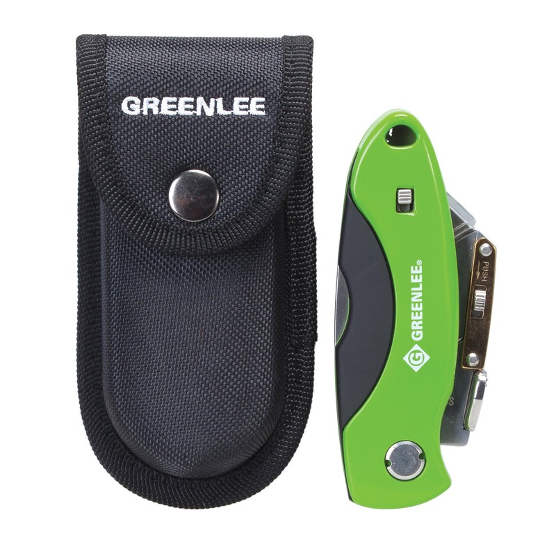 Greenlee Folding Utility Knife, 7 1/4 In
