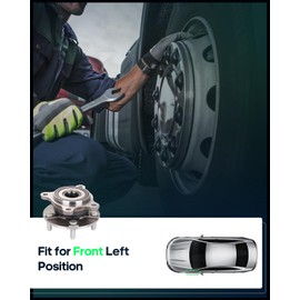 SCITOO 1 Pcs Wheel Bearings & Hub Side for Lexus HA590140 513365