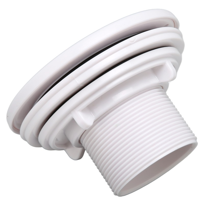Pool Water Outlet 12cm White Swimming Pool Drain Water Inlet