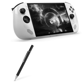 BoxWave Stylus Pen Compatible with Lenovo Legion Go S - FineTouch Capacitive Stylus, Super Precise Stylus Pen - Jet Black