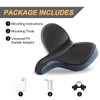 Oversized Comfort Bike Seat Comfortable Replacement Bike Saddle Memory Foam