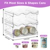 REFLYING REFLYING Cat Food Can Organizer, 3-Layer Transparent Cat Food