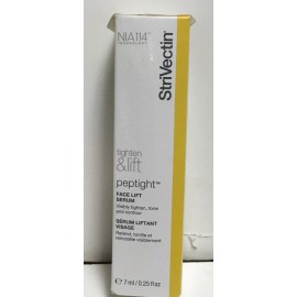 Strivectin NIA 114 Peptight Tighten Lift Brightening Peptide Face Serum 0.25 oz