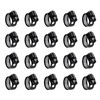 ISPINNER 20pcs Stainless Steel Adjustable 10-16mm Size Range Worm Gear