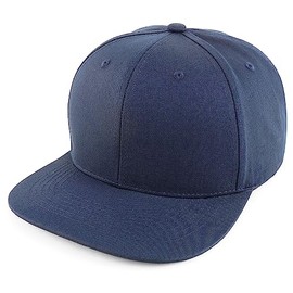 Trendy Apparel Shop - Gorra de algodón de 6 paneles con estructura de 6 paneles, marino, XX-Large