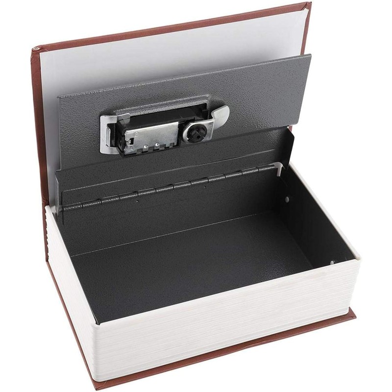 Diversion Book Safe Storage Box with Combination Lock, Secret Hidden