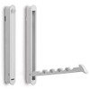So-Tech SO97093, modern, folding hooks Zilly for recessed installation, borehole