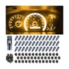 KHGUZ 40PCS Car Dashboard T5 LED Lights, Super Bright Auto