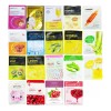 Lote De 100 Mascarillas Faciales Coreanas Hidratantes Mixta