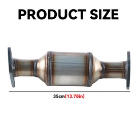 SleYuYir Direct Fit Catalytic Converter Compatible with Mazda Miata 1.6L L4 1990 1991 1992 1993 Automotive Replacement Part with Gasket