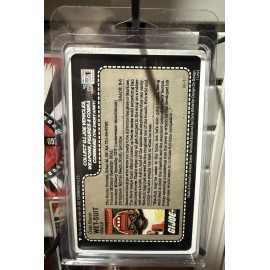 Hasbro GiJoe Wet-Suit 1986 Clamshell Display Case