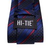 Hi-Tie Juego de corbatas de seda extra largas de 63