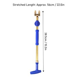 Bottle Type Sprayer with Double Nozzles G3/4 Female Thread for Garden Lawn and Agricultural Irrigation Connector Fits Standard Bottles Ergonomic Telescopic Copper Rod Design