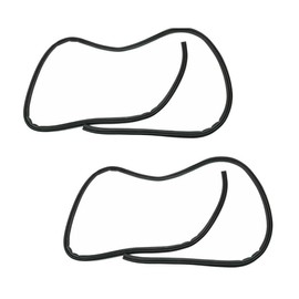 EIOFEVY 1A Rubber Door Weatherstrip Seals Pair Set for GMC for Yukon 95-00 for C/K 1500/2500 Suburban 92-99 for C/K 2500/3500 88-00 for C1500 90-99 for C3500HD 91-00 for K1500 88-99