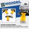 HIGHDRIL Diamond Drill Bits Kit with 5/8-11 for Porcelain Tile