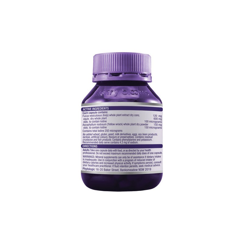 Henry Blooms Super Kelp 75 Vegetarian Capsules